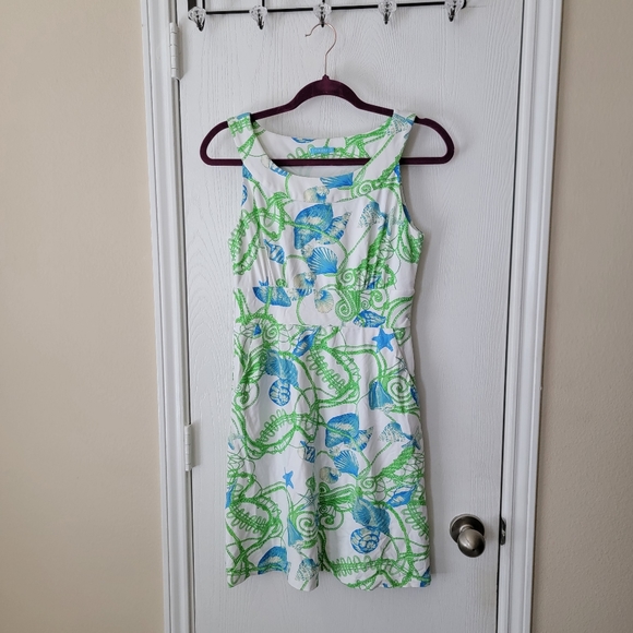 J.Mclaughlin Nautical Sheath Dress - Picture 1 of 10